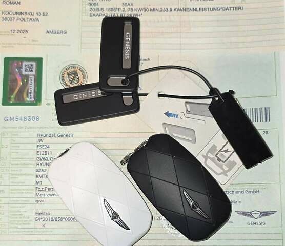 Сірий Генезис GV60, об'ємом двигуна 0 л та пробігом 76 тис. км за 37500 $, фото 123 на Automoto.ua