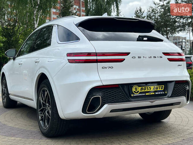 Белый Генезис GV70, объемом двигателя 2.5 л и пробегом 50 тыс. км за 31600 $, фото 4 на Automoto.ua