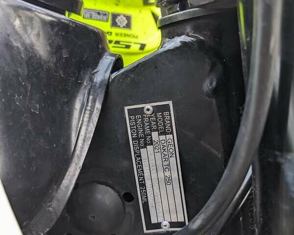 Белый Геон Dakar 250, объемом двигателя 0.25 л и пробегом 10 тыс. км за 1900 $, фото 18 на Automoto.ua