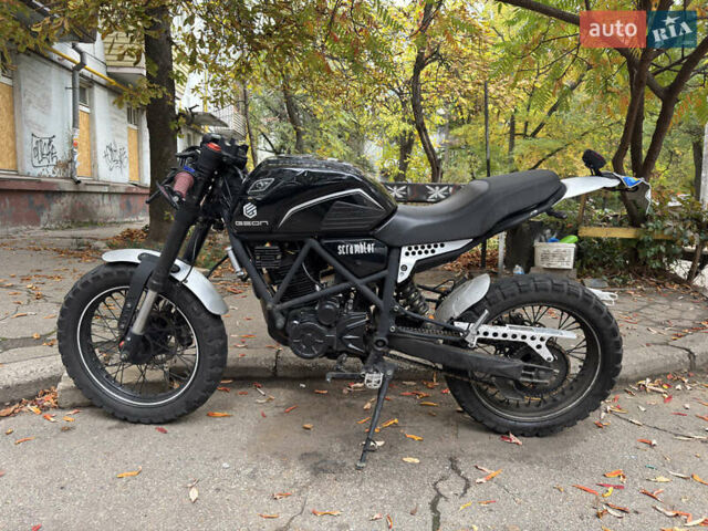 Черный Геон Scrambler, объемом двигателя 0.22 л и пробегом 16 тыс. км за 1000 $, фото 7 на Automoto.ua