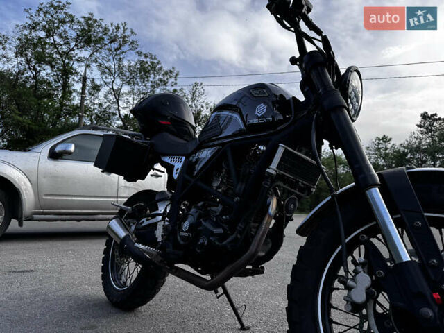 Черный Геон Scrambler, объемом двигателя 0.22 л и пробегом 16 тыс. км за 1000 $, фото 10 на Automoto.ua