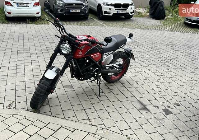 Красный Геон Scrambler, объемом двигателя 0.22 л и пробегом 1 тыс. км за 1500 $, фото 1 на Automoto.ua