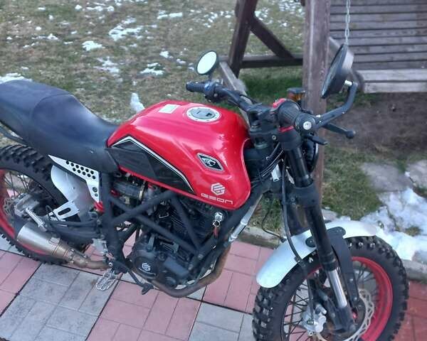 Геон Scrambler 2021 в Полтаве на Automoto.ua Красный Геон Scrambler, объемом двигателя 0.25 л и пробегом 2 тыс. км за 1750 $, фото 9 на Automoto.ua