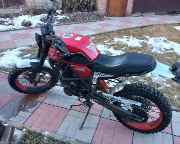 Геон Scrambler 2021 в Полтаве на Automoto.ua Красный Геон Scrambler, объемом двигателя 0.25 л и пробегом 2 тыс. км за 1750 $, фото 4 на Automoto.ua