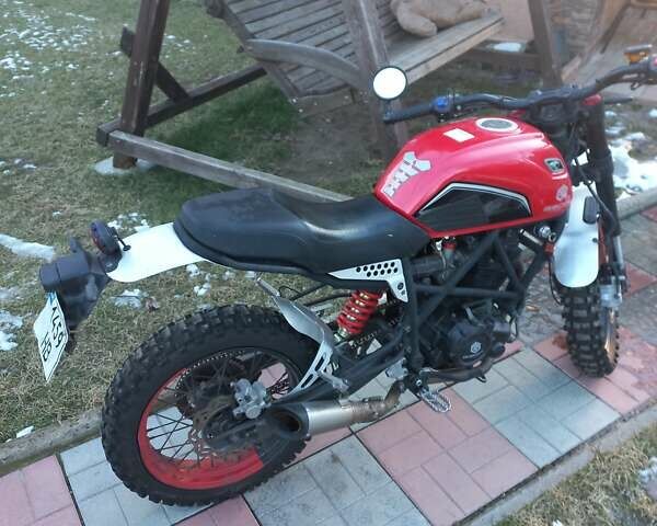 Геон Scrambler 2021 в Полтаве на Automoto.ua Красный Геон Scrambler, объемом двигателя 0.25 л и пробегом 2 тыс. км за 1750 $, фото 3 на Automoto.ua