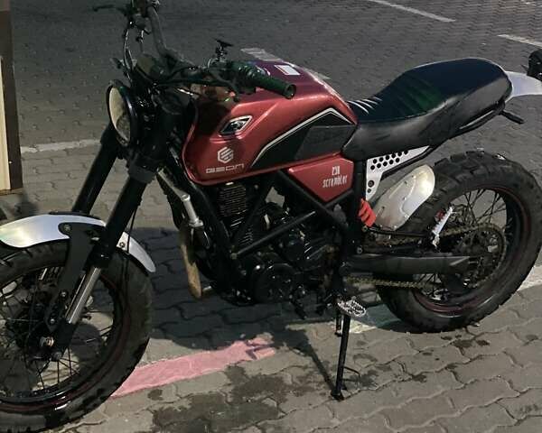 Красный Геон Scrambler, объемом двигателя 0.22 л и пробегом 8 тыс. км за 1450 $, фото 1 на Automoto.ua