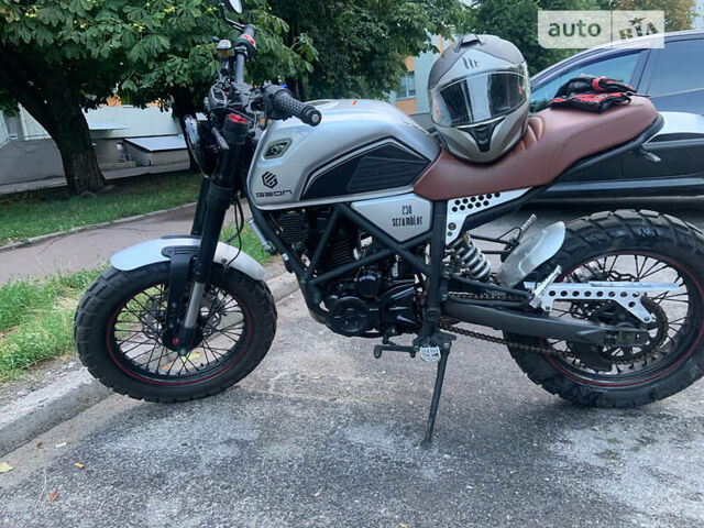 Сірий Геон Scrambler, об'ємом двигуна 0.25 л та пробігом 4 тис. км за 1550 $, фото 3 на Automoto.ua