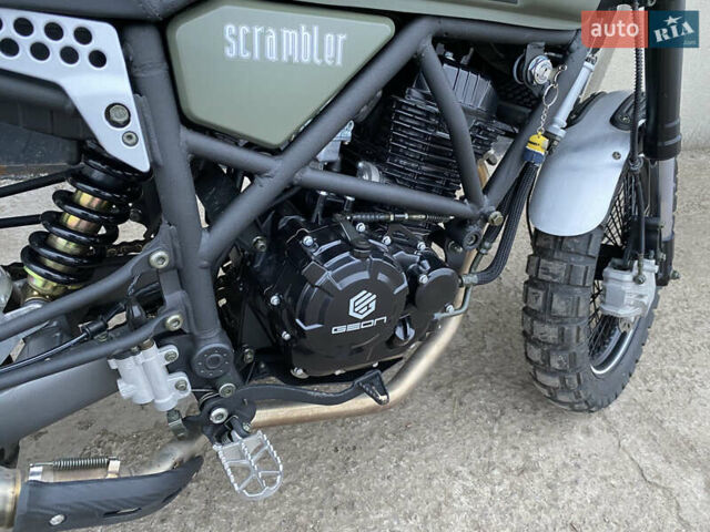 Зеленый Геон Scrambler, объемом двигателя 0.25 л и пробегом 2 тыс. км за 1700 $, фото 16 на Automoto.ua
