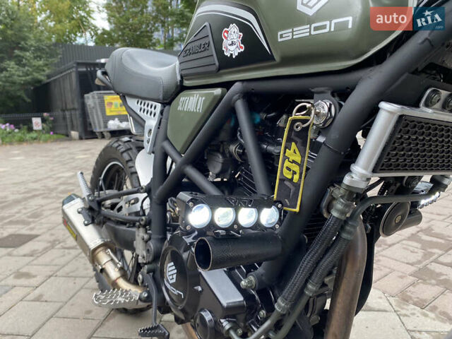 Зеленый Геон Scrambler, объемом двигателя 0.25 л и пробегом 15 тыс. км за 1570 $, фото 9 на Automoto.ua
