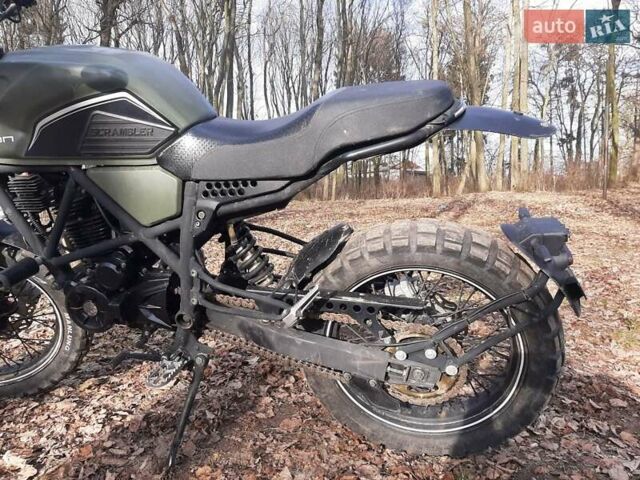 Зеленый Геон Scrambler, объемом двигателя 0.25 л и пробегом 9 тыс. км за 1350 $, фото 1 на Automoto.ua