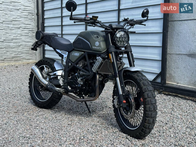 Зеленый Геон Scrambler, объемом двигателя 0.28 л и пробегом 3 тыс. км за 1999 $, фото 1 на Automoto.ua