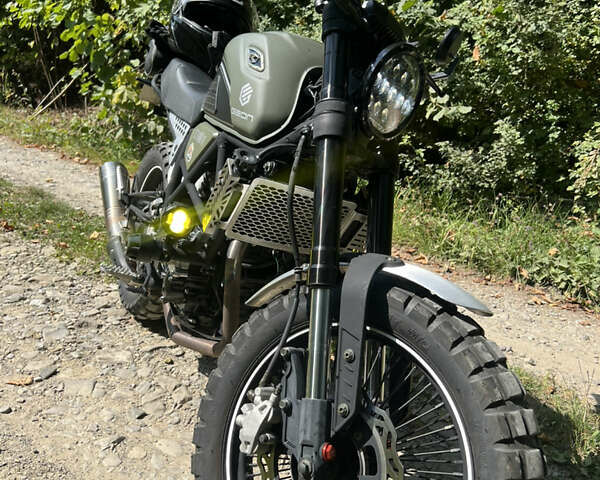 Зеленый Геон Scrambler, объемом двигателя 0.28 л и пробегом 3 тыс. км за 2000 $, фото 7 на Automoto.ua