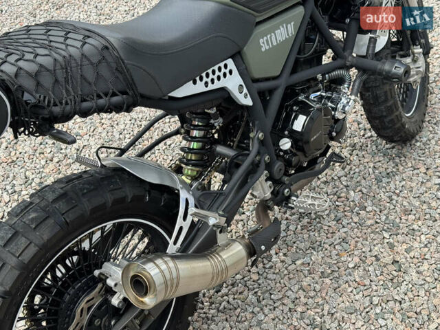 Зеленый Геон Scrambler, объемом двигателя 0.28 л и пробегом 3 тыс. км за 1999 $, фото 9 на Automoto.ua