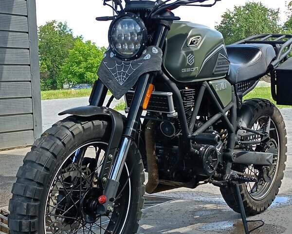 Зеленый Геон Scrambler, объемом двигателя 0.22 л и пробегом 14 тыс. км за 1650 $, фото 1 на Automoto.ua