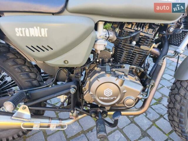 Зеленый Геон Scrambler, объемом двигателя 0.2 л и пробегом 1 тыс. км за 1250 $, фото 3 на Automoto.ua