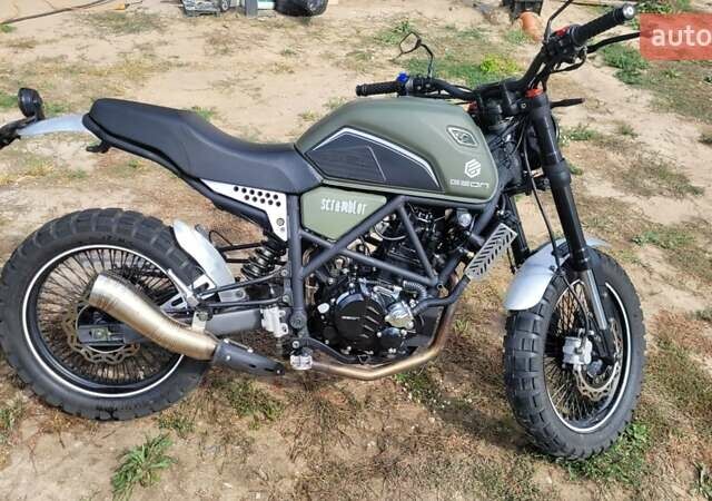 Зеленый Геон Scrambler, объемом двигателя 0.28 л и пробегом 3 тыс. км за 2025 $, фото 12 на Automoto.ua