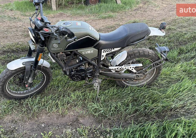 Геон Scrambler 250 2023 у Дніпро (Дніпропетровську) на Automoto.ua Геон Scrambler 250, об'ємом двигуна 0.22 л та пробігом 3 тис. км за 1700 $, фото 1 на Automoto.ua