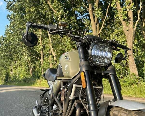 Зеленый Геон Scrambler 250, объемом двигателя 0.25 л и пробегом 8 тыс. км за 1400 $, фото 1 на Automoto.ua