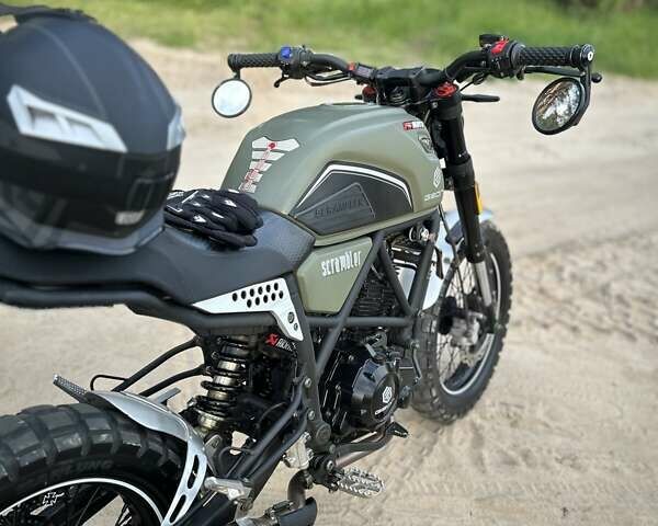 Зеленый Геон Scrambler 250, объемом двигателя 0.25 л и пробегом 8 тыс. км за 1400 $, фото 2 на Automoto.ua