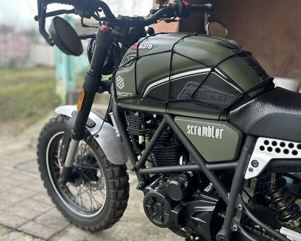 Зеленый Геон Scrambler 250, объемом двигателя 0.25 л и пробегом 8 тыс. км за 1400 $, фото 5 на Automoto.ua
