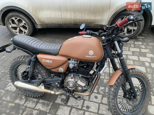 Коричневый Геон Scrambler Light 200, объемом двигателя 0.2 л и пробегом 1 тыс. км за 1415 $, фото 3 на Automoto.ua