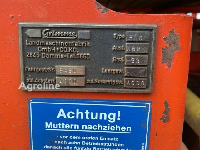 Грімме ХЛС 750, об'ємом двигуна 0 л та пробігом 0 тис. км за 19523 $, фото 5 на Automoto.ua