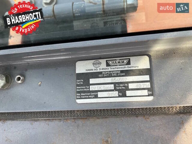 Хамм DV 6, объемом двигателя 2.3 л и пробегом 0 тыс. км за 25000 $, фото 24 на Automoto.ua
