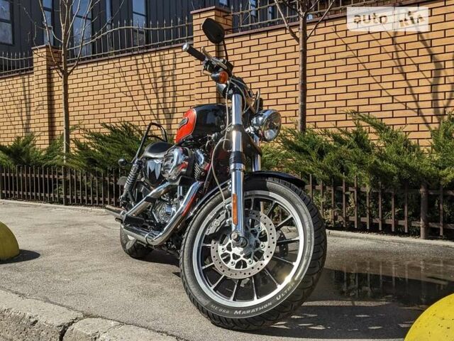 Чорний Харлей-Девідсон 1200 Sportster, об'ємом двигуна 0 л та пробігом 37 тис. км за 9000 $, фото 1 на Automoto.ua