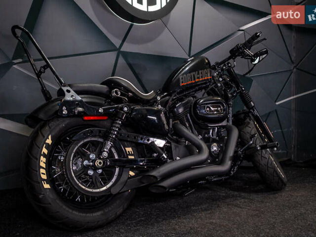 Черный Харлей-Дэвидсон 1200 Sportster, объемом двигателя 1.2 л и пробегом 35 тыс. км за 11400 $, фото 3 на Automoto.ua