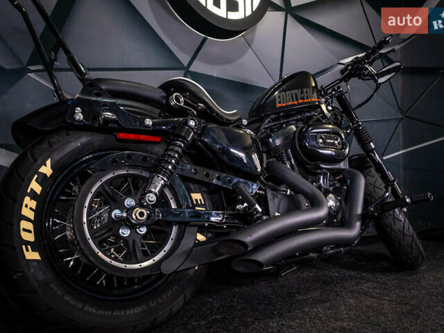 Черный Харлей-Дэвидсон 1200 Sportster, объемом двигателя 1.2 л и пробегом 35 тыс. км за 11400 $, фото 2 на Automoto.ua