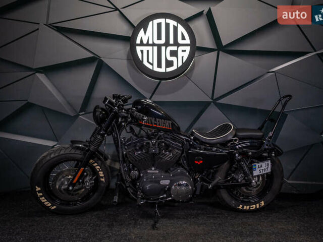 Черный Харлей-Дэвидсон 1200 Sportster, объемом двигателя 1.2 л и пробегом 35 тыс. км за 11400 $, фото 4 на Automoto.ua