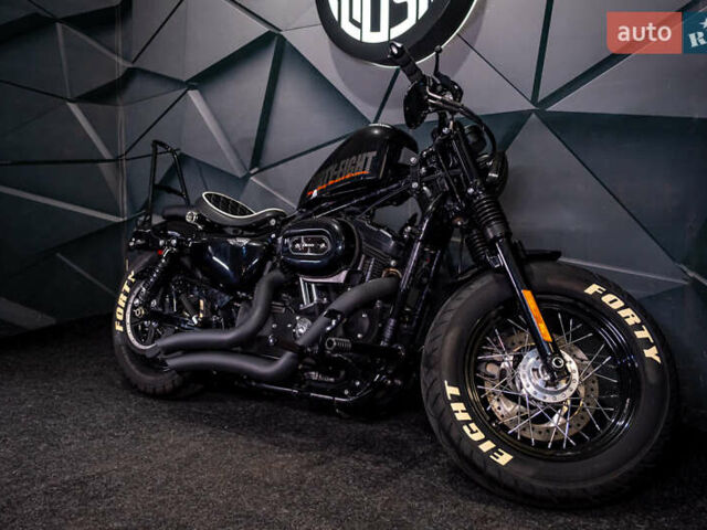 Черный Харлей-Дэвидсон 1200 Sportster, объемом двигателя 1.2 л и пробегом 35 тыс. км за 11400 $, фото 1 на Automoto.ua