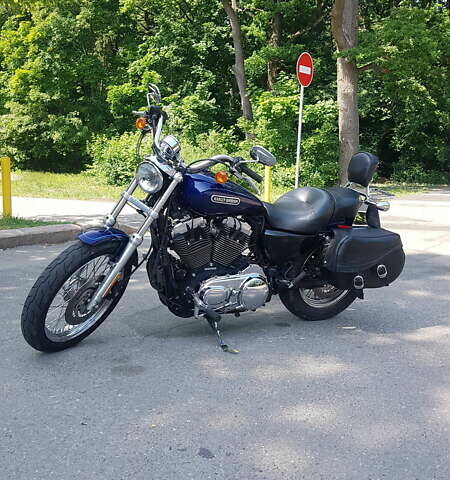 Синий Харлей-Дэвидсон 1200 Sportster, объемом двигателя 1.2 л и пробегом 12 тыс. км за 8000 $, фото 10 на Automoto.ua