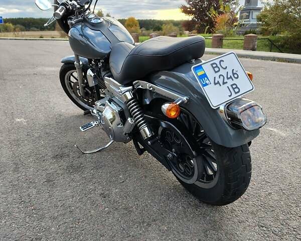 Серый Харлей-Дэвидсон Дайна Вайд Глиде, объемом двигателя 1.45 л и пробегом 80 тыс. км за 8200 $, фото 5 на Automoto.ua