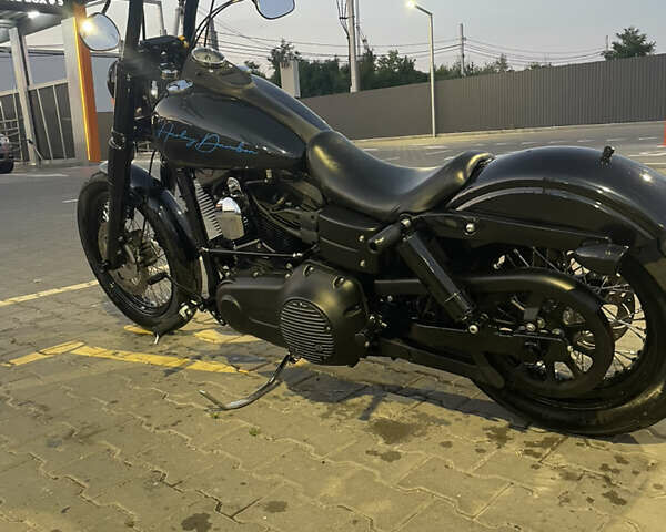 Черный Харлей-Дэвидсон Дина, объемом двигателя 1.6 л и пробегом 33 тыс. км за 9800 $, фото 2 на Automoto.ua
