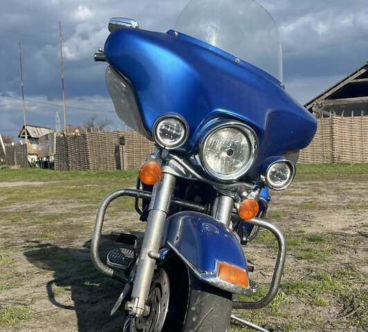 Синий Харлей-Дэвидсон Электра Глайд, объемом двигателя 1.45 л и пробегом 81 тыс. км за 8900 $, фото 2 на Automoto.ua