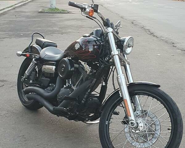 Черный Харлей-Дэвидсон ФКСДВГ, объемом двигателя 1.69 л и пробегом 49 тыс. км за 11500 $, фото 4 на Automoto.ua