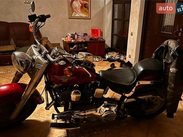 Червоний Харлей-Девідсон Фет Бой, об'ємом двигуна 0 л та пробігом 63 тис. км за 10000 $, фото 1 на Automoto.ua