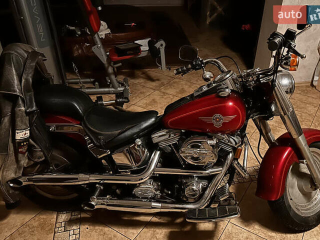 Червоний Харлей-Девідсон Фет Бой, об'ємом двигуна 0 л та пробігом 63 тис. км за 10000 $, фото 2 на Automoto.ua