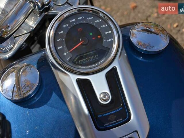 Синий Харлей-Дэвидсон Фэт Бой, объемом двигателя 1.87 л и пробегом 8 тыс. км за 35000 $, фото 3 на Automoto.ua