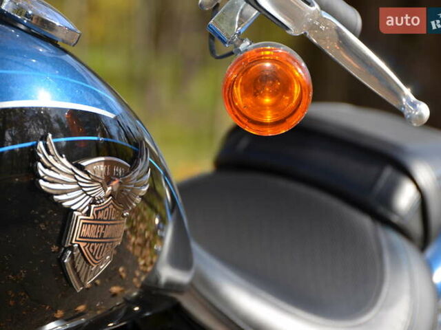 Синий Харлей-Дэвидсон Фэт Бой, объемом двигателя 1.87 л и пробегом 8 тыс. км за 35000 $, фото 20 на Automoto.ua