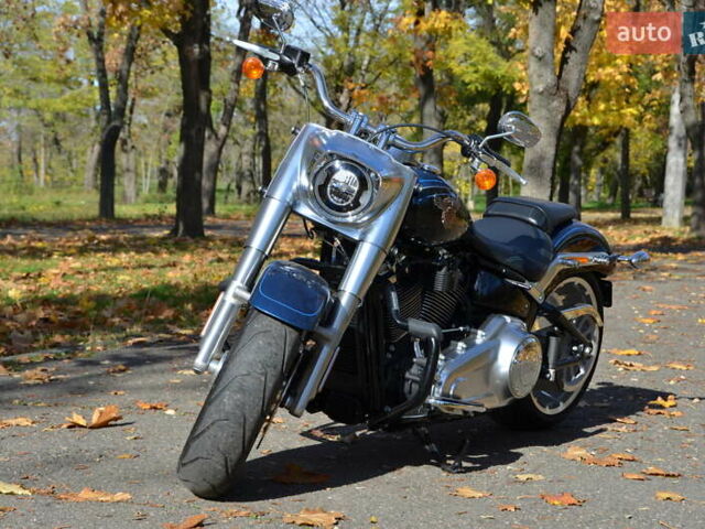 Синий Харлей-Дэвидсон Фэт Бой, объемом двигателя 1.87 л и пробегом 8 тыс. км за 35000 $, фото 18 на Automoto.ua