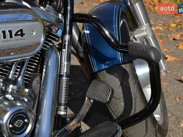 Синий Харлей-Дэвидсон Фэт Бой, объемом двигателя 1.87 л и пробегом 8 тыс. км за 35000 $, фото 9 на Automoto.ua