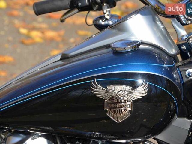 Синий Харлей-Дэвидсон Фэт Бой, объемом двигателя 1.87 л и пробегом 8 тыс. км за 35000 $, фото 4 на Automoto.ua