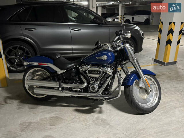 Синий Харлей-Дэвидсон Фэт Бой, объемом двигателя 1.9 л и пробегом 1 тыс. км за 24000 $, фото 13 на Automoto.ua