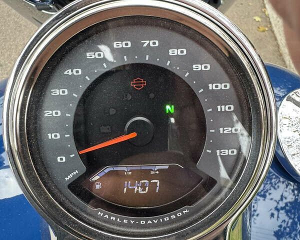 Синий Харлей-Дэвидсон Фэт Бой, объемом двигателя 1.9 л и пробегом 1 тыс. км за 24000 $, фото 8 на Automoto.ua