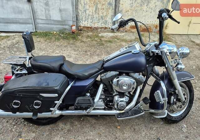 Фиолетовый Харлей-Дэвидсон Роад Кинг, объемом двигателя 1.4 л и пробегом 150 тыс. км за 9800 $, фото 1 на Automoto.ua
