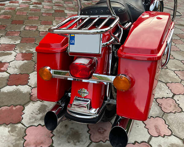 Красный Харлей-Дэвидсон Роад Кинг, объемом двигателя 1.45 л и пробегом 13 тыс. км за 11000 $, фото 2 на Automoto.ua