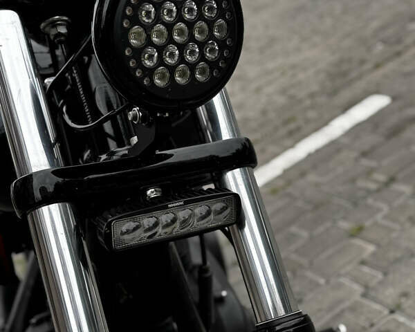 Синий Харлей-Дэвидсон Стрит Боб, объемом двигателя 1.69 л и пробегом 15 тыс. км за 11200 $, фото 3 на Automoto.ua