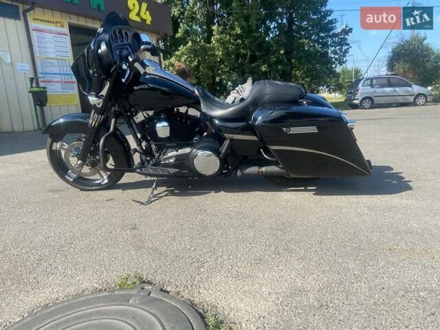 Черный Харлей-Дэвидсон Стрит Глиде, объемом двигателя 1.7 л и пробегом 25 тыс. км за 16750 $, фото 1 на Automoto.ua